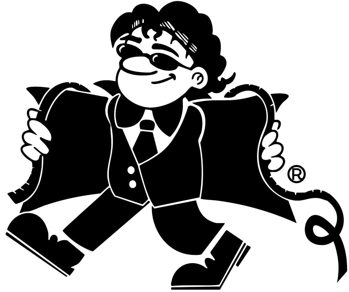 The MoodTailors character — a smiling tailor in sunglasses opening his jacket
